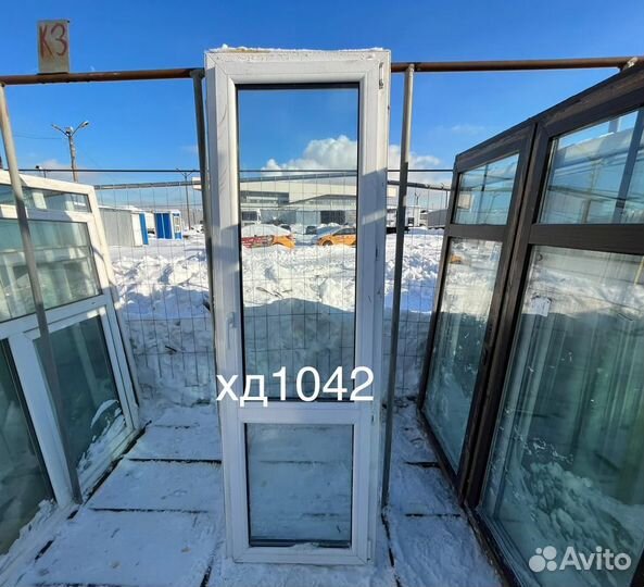 Дверь пластиковая Б/У 2200(в)х700(ш)