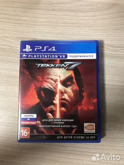 Игра для приставок ps4 tekken7