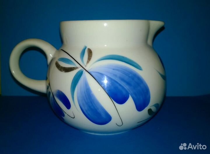 Молочник советский, 1971 Г., золотое нанесение