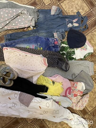 Пакет одежды 86-92 /1-2 года