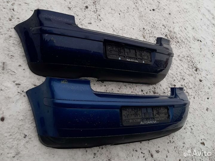 Бампер задний Фольксваген Поло 4 рестайлинг ориг