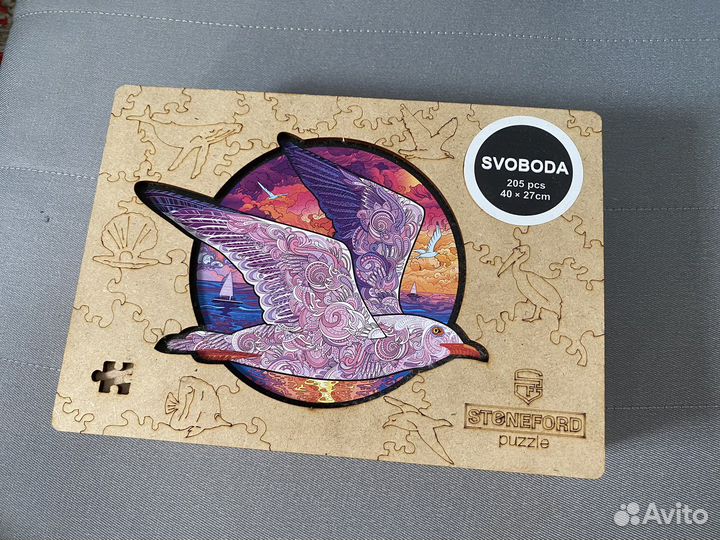 Пазл деревянный Чайка