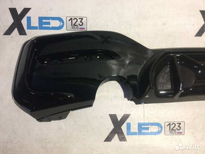 Диффузор BMW 1 F20 LCI Competition 1+1 рестайлинг