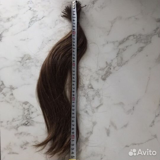 Волосы для наращивания славянка 45 см