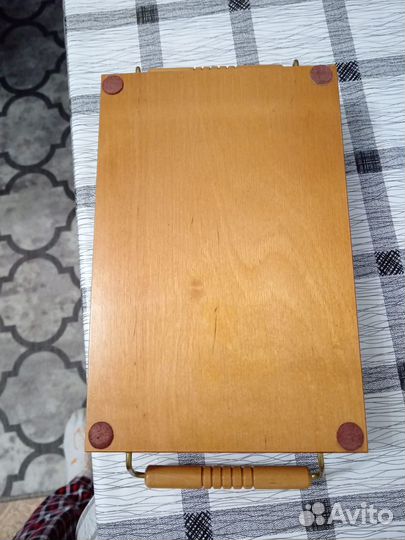 Поднос для стаканов деревянный