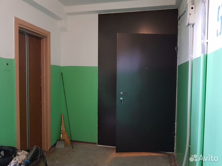 Метал.Двери-перег без обшивки