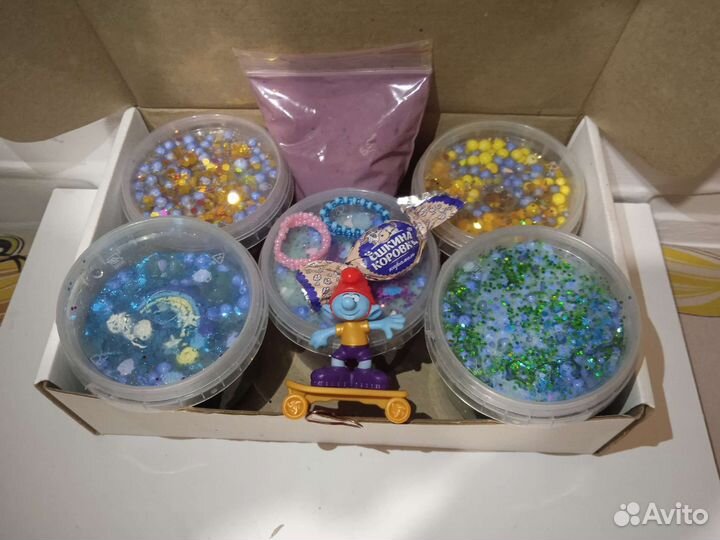 Набор слаймов своими руками