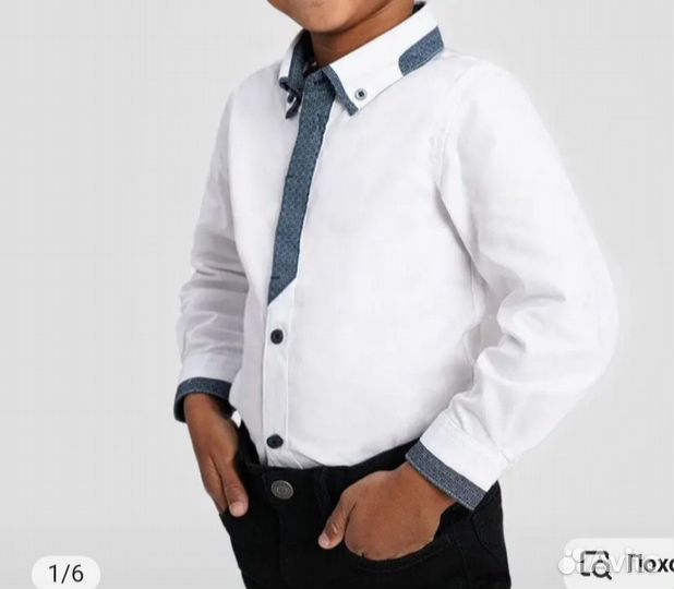 Рубашка для мальчика 116 122