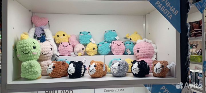 Вязаные игрушки амигуруми