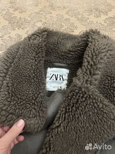 Дубленка zara
