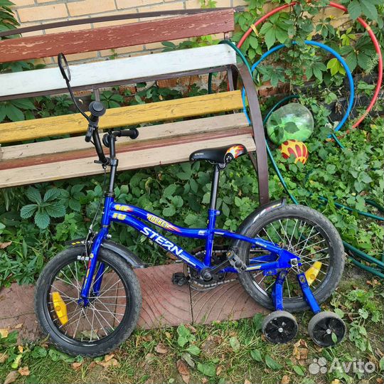 Велосипед детский Stels rocket 16 для мальчика 4-7