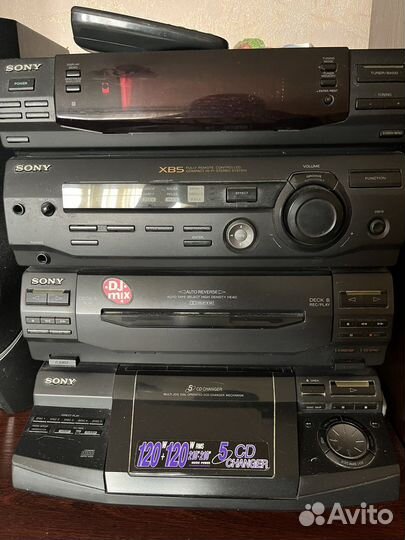 Музыкальный центр sony lbt-xb5