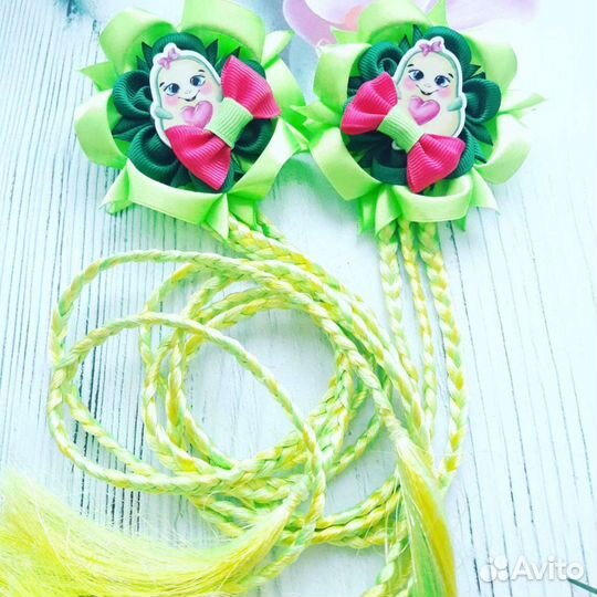 Красивые резинки для волос