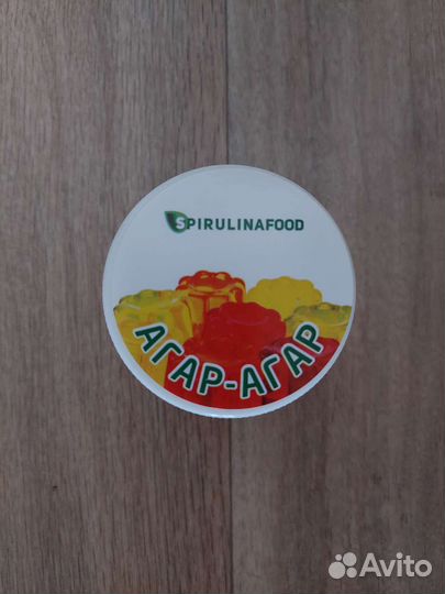 Агар-агар чуть меньше 50 грамм spirulinafood