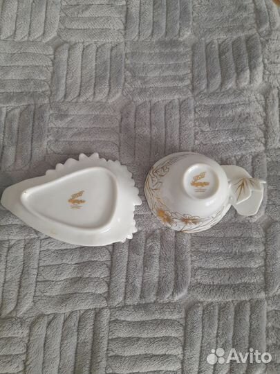 Чайный набор - чашечка на подставке