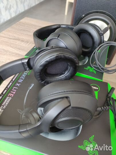 Наушники игровые razer kraken X lite