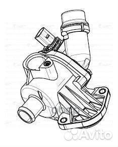 Термостат для а/м VW Passat B5 (01) /Audi A4 (0