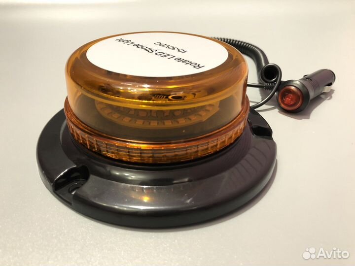 Маяк проблесковый диодный,LED мигалка 12-24В,30LS