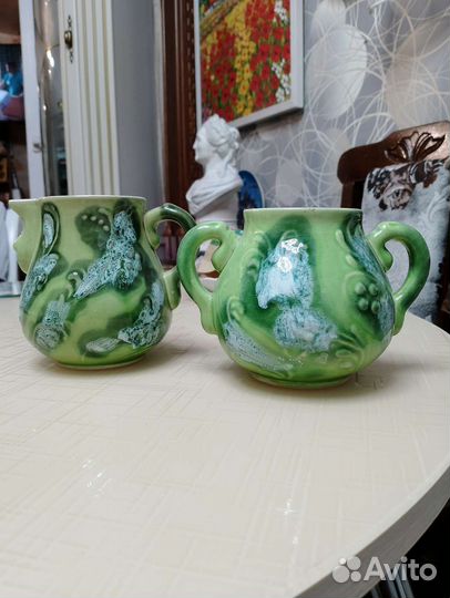 Молочник,сахарница