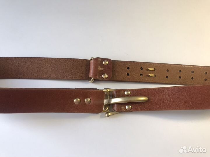 Кожаный ремень под заказ