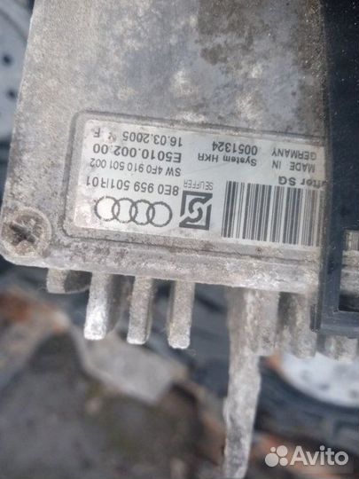 Блок управления вентиляторами Audi A4 B7 2007