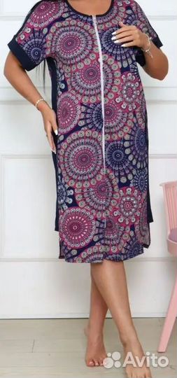 Туника халат домашний 62 размер