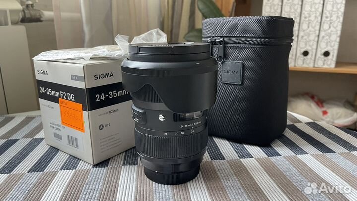 Sigma 24-35mm F2 DG Art для Canon