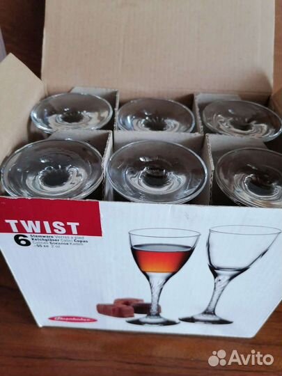 Бокалы новые