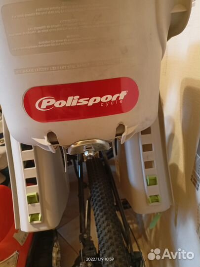 Детское велокресло