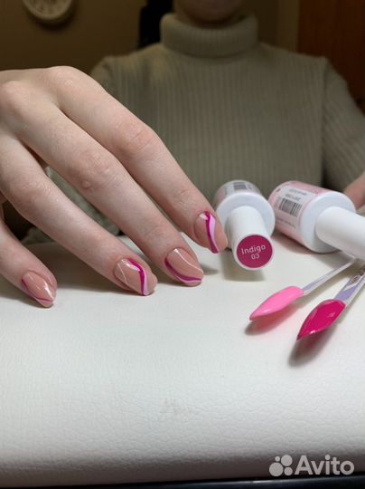 Маникюр гель лак