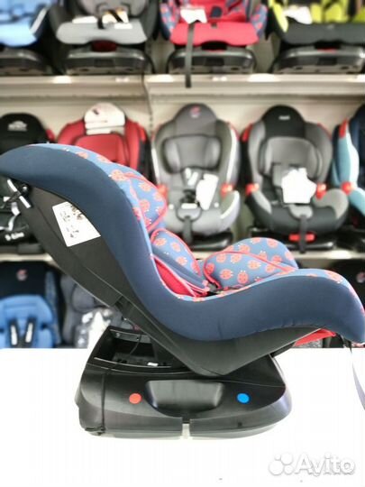 Автокресло 0-18кг Божья коровка Еду-Еду с регулиро