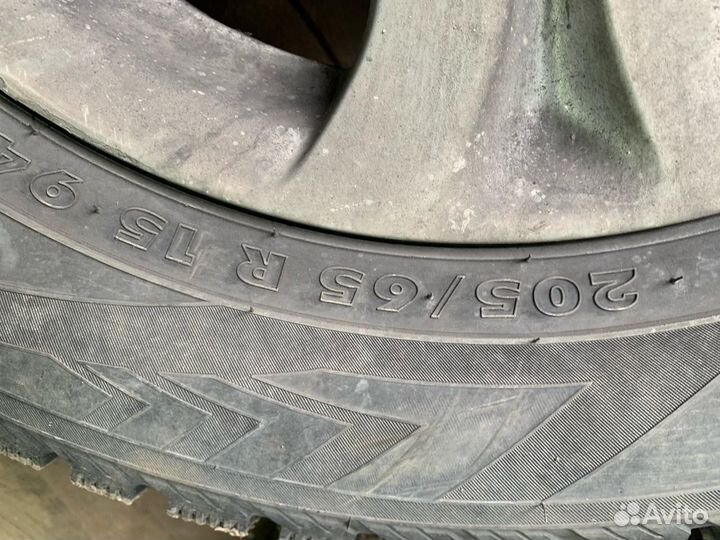 Комплект зимних колес r15 mazda 