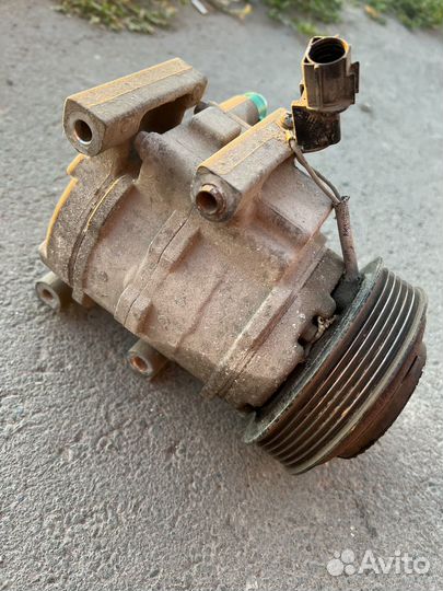 Компрессор автомобильный solaris 1 оригинал