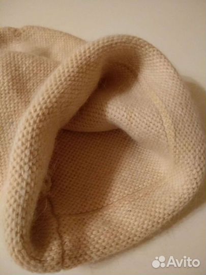 Комплект новый шапка+шарф