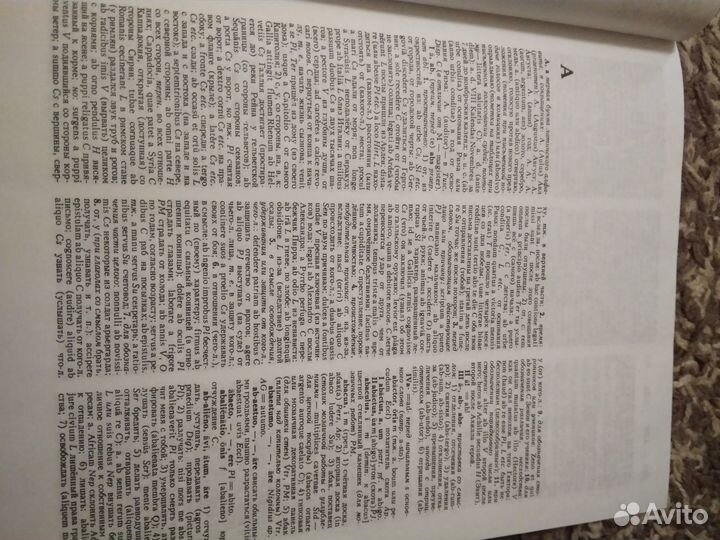 Латинско-русский словарь