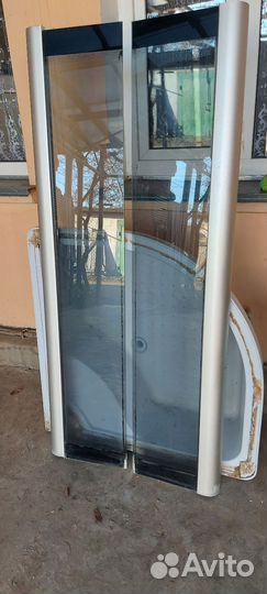 Стекло на душевую кабину 9090