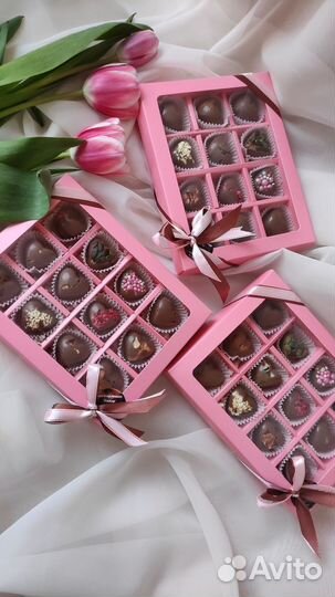 Конфеты ручной работы из бельгийского шоколада