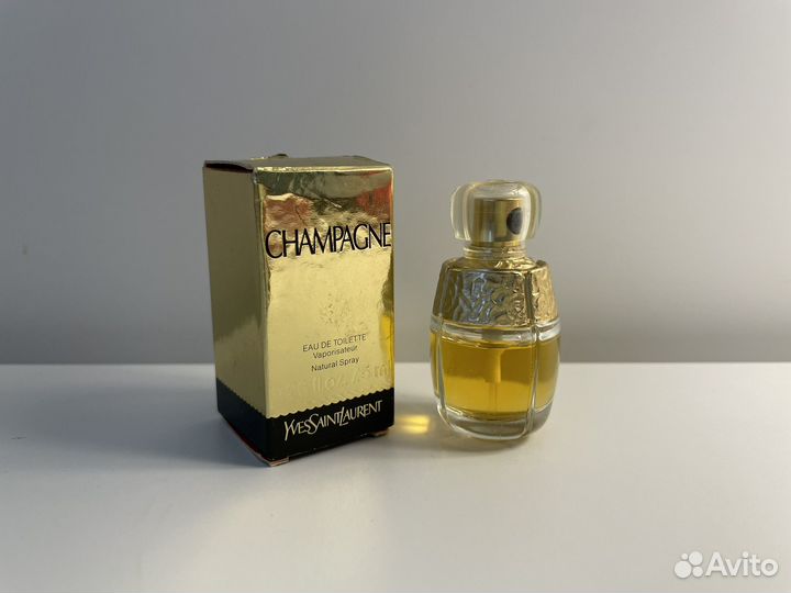 Champagne Yves Saint Laurent винтаж