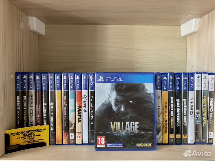 Игры PS4: Resident Evil: Village (Запечатанная)