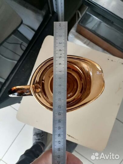 Кувшин Чехия богемское стекло