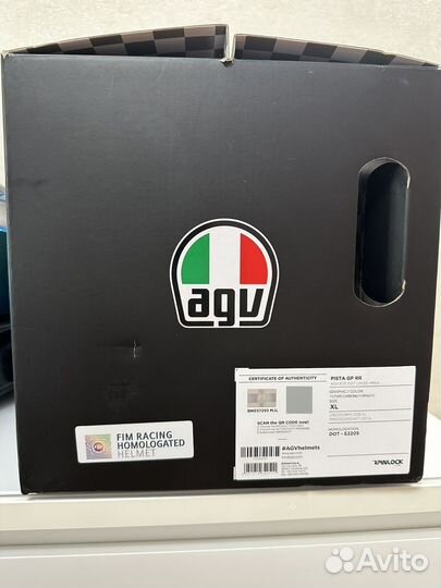 Шлем agv pista gp rr