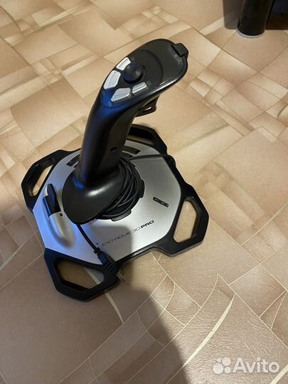 Джойстик Logitech Extreme 3D Pro черный