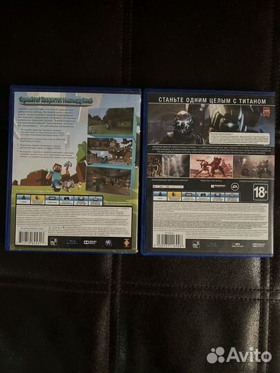 Игры для приставок ps4 minecraft Titanfall2