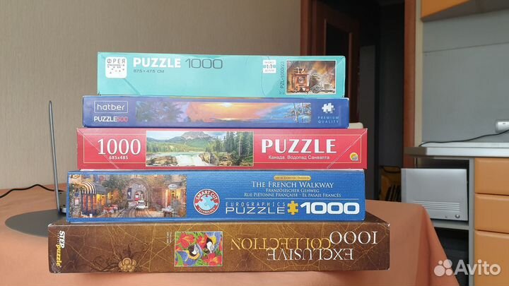 Пазлы разные