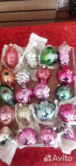 Елочные игрушки СССР