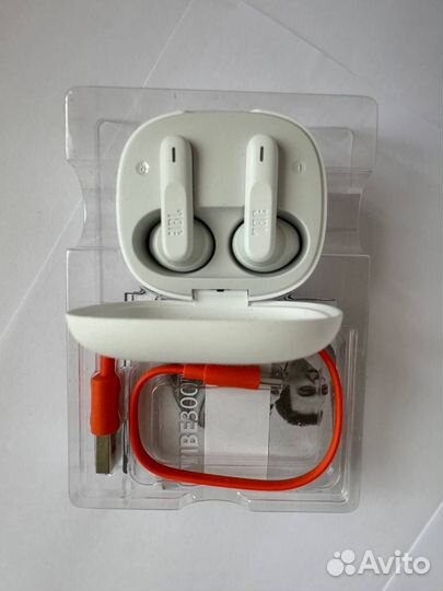 JBL Vibe 300 (jblv300twswhteu) White наушники Один