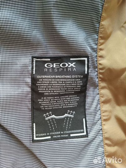 Ветровка geox женская р. 54 новая