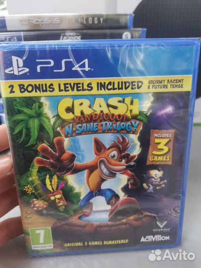 Crash Bandicoot N. Sane Trilogy PS4
