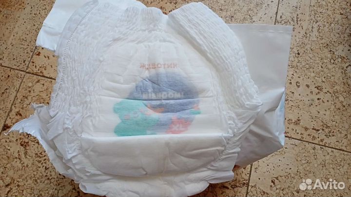 Подгузники трусики nishoomi 5xl 12-20 кг (44 шт)