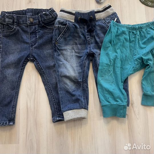 Пакет фирменных вещей на мальчика 9-12мес